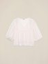 Boxy T-Shirt mit Ajourmuster image number 3