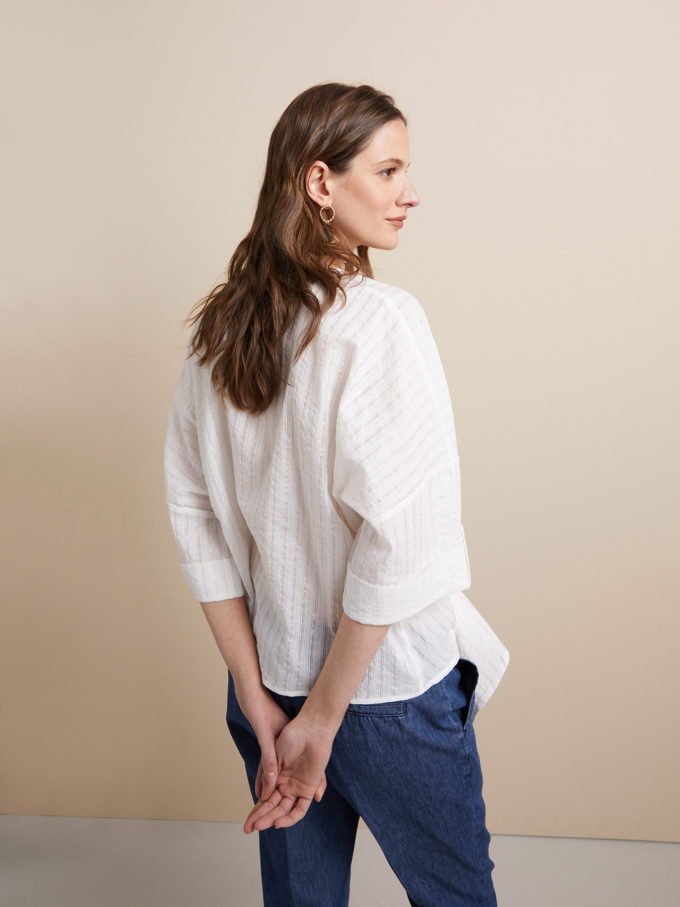 Leichte Bluse zum Binden image number 1