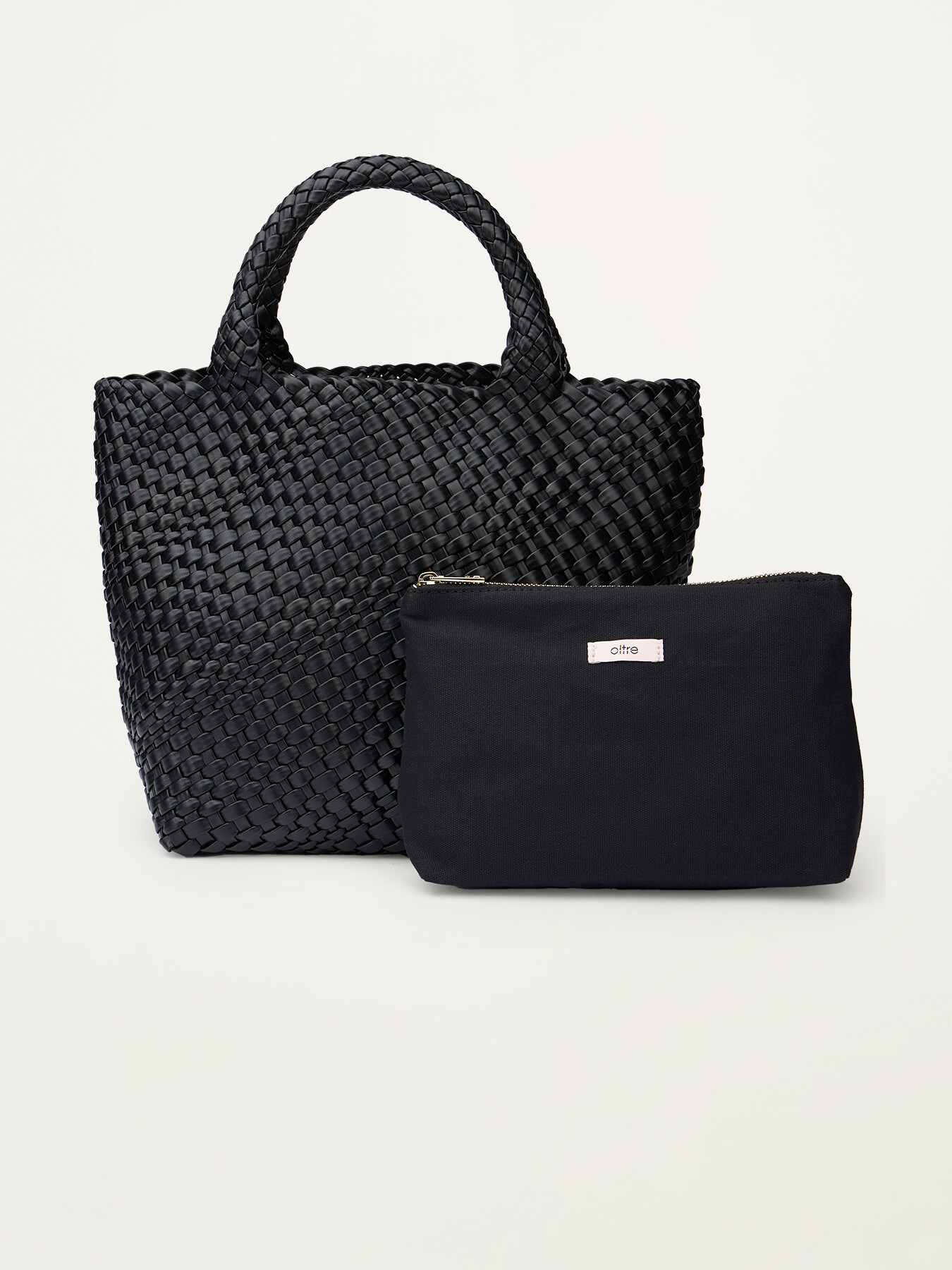 Braided tote bag image number 1