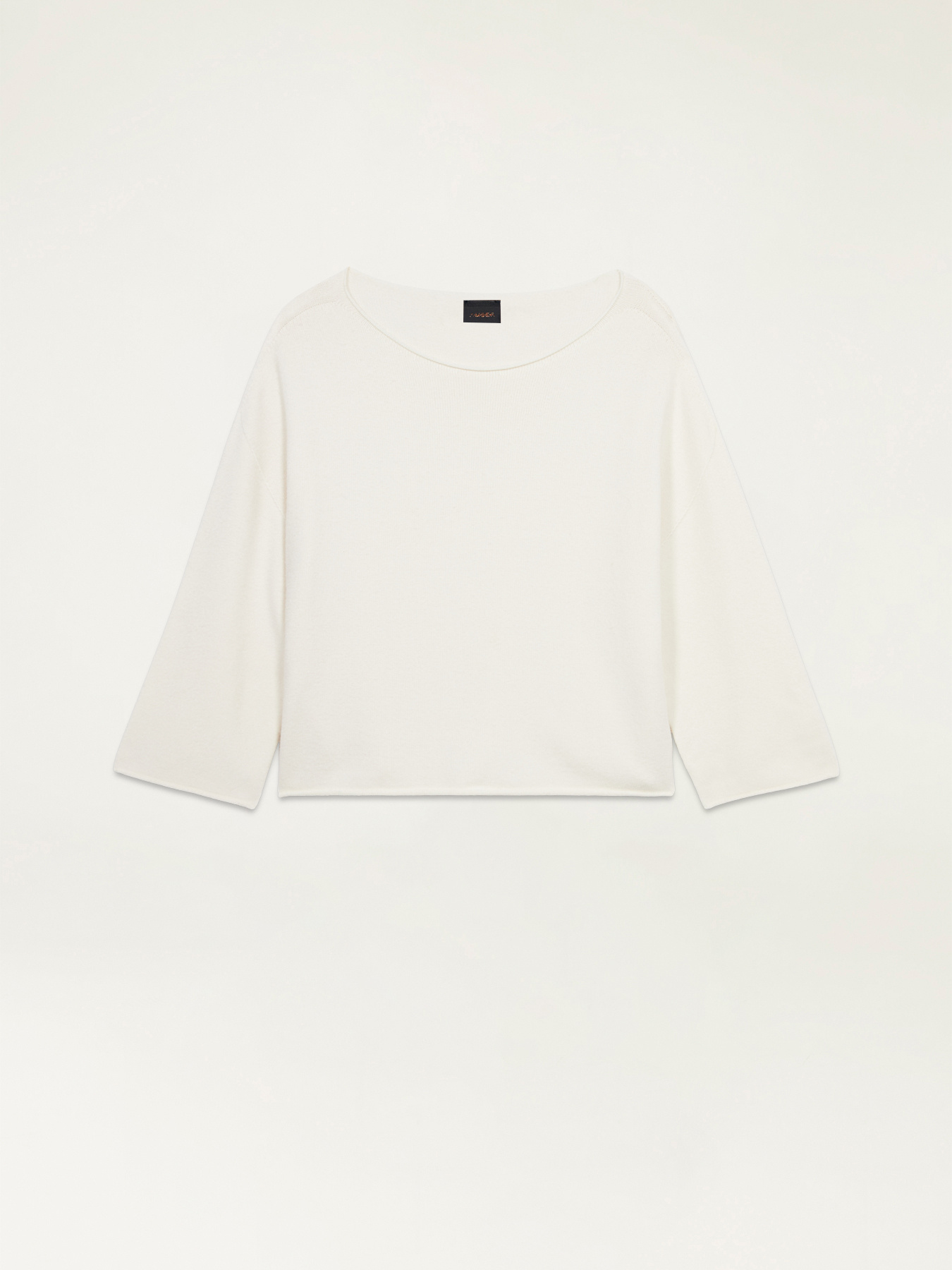 Boxy-Pullover mit U-Boot-Ausschnitt image number 3