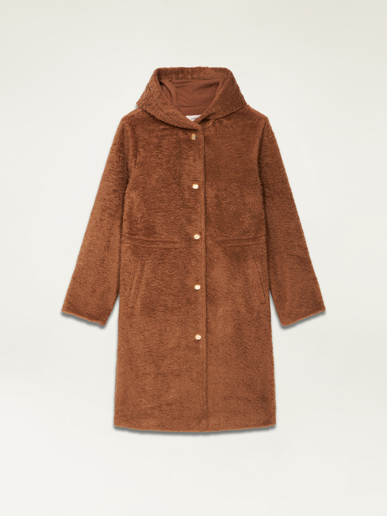 Hooded teddy parka image number 4