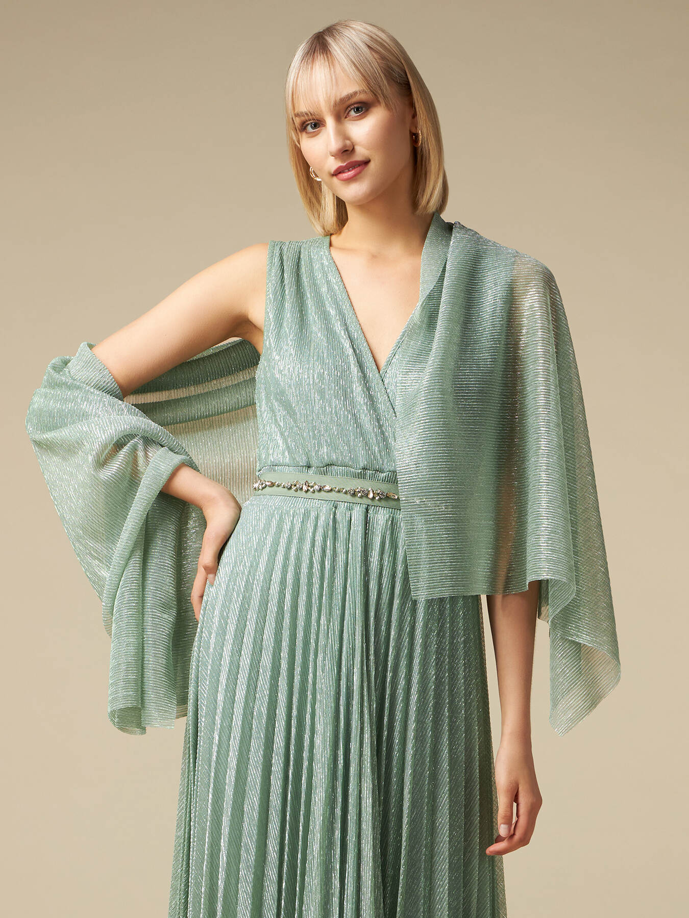 Stola in jersey lurex image number 0