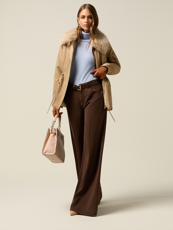 Palazzo pants in Tencel