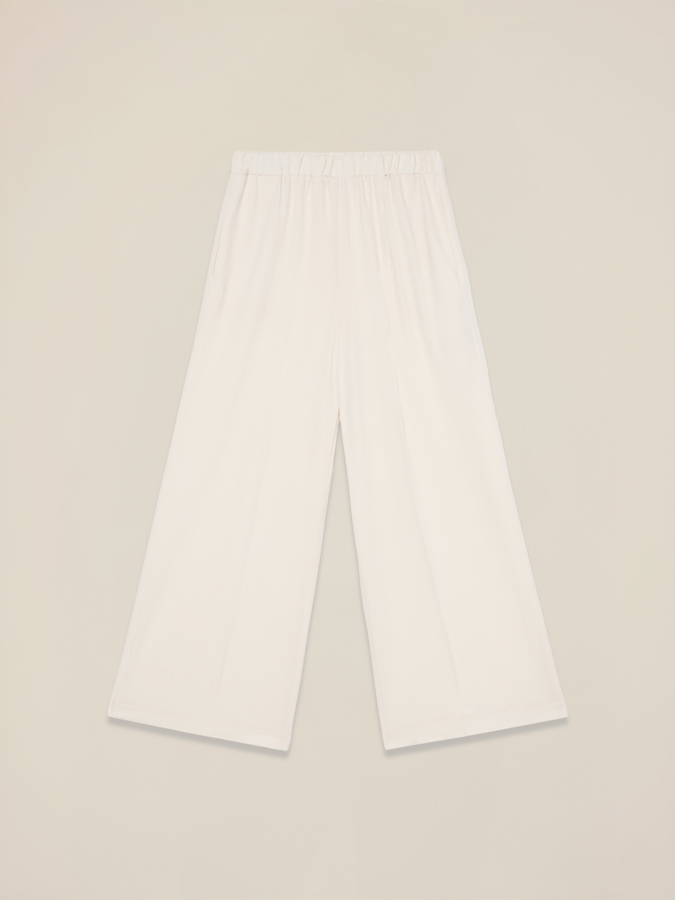 Pantaloni palazzo misto lino image number 4
