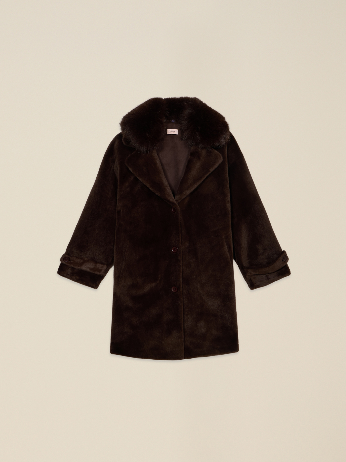 Soft fabric coat image number 4