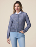 Openwork knit cardigan image number 0