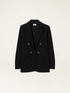 Blazer in punto milano con bottoni gioiello image number 3