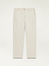 Tencel blend stovepipe trousers image number 4