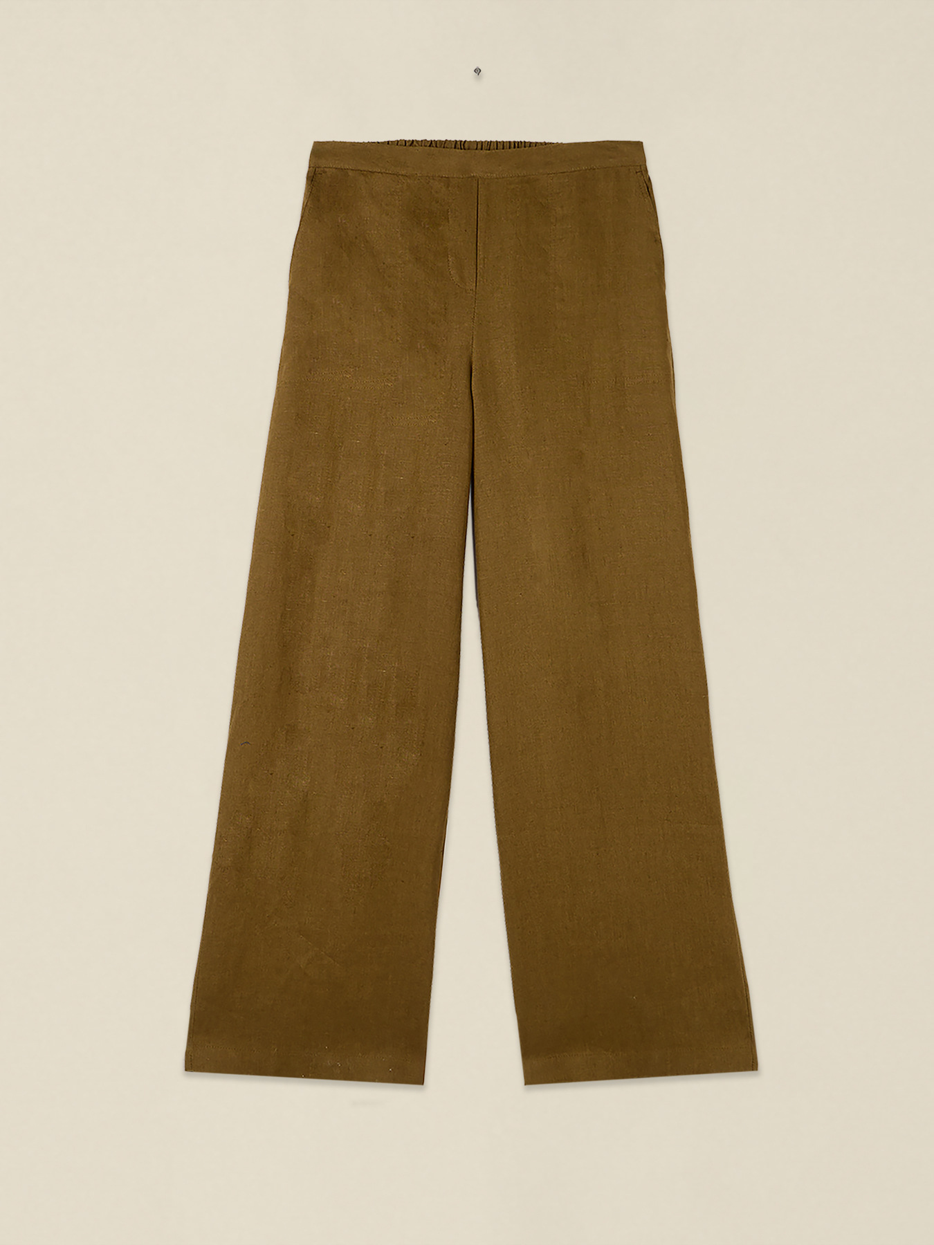 Linen palazzo pants image number 4