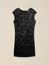 Vestito tubino full paillettes image number 4
