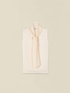 Viscose top with bow image number 3