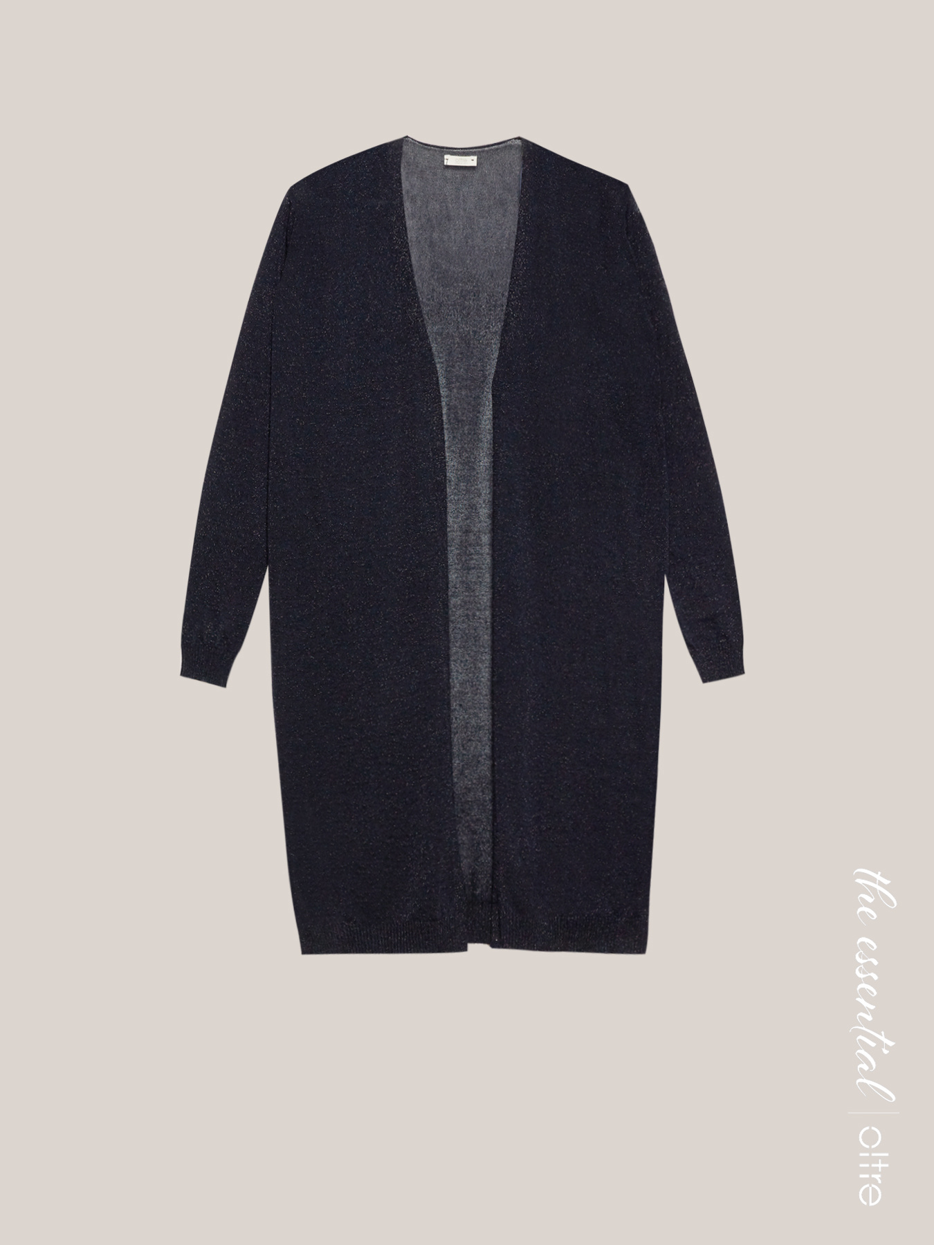 Cardigan lurex lungo image number 3