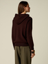 Strickpullover mit Kapuze und Schmuckstickerei image number 1