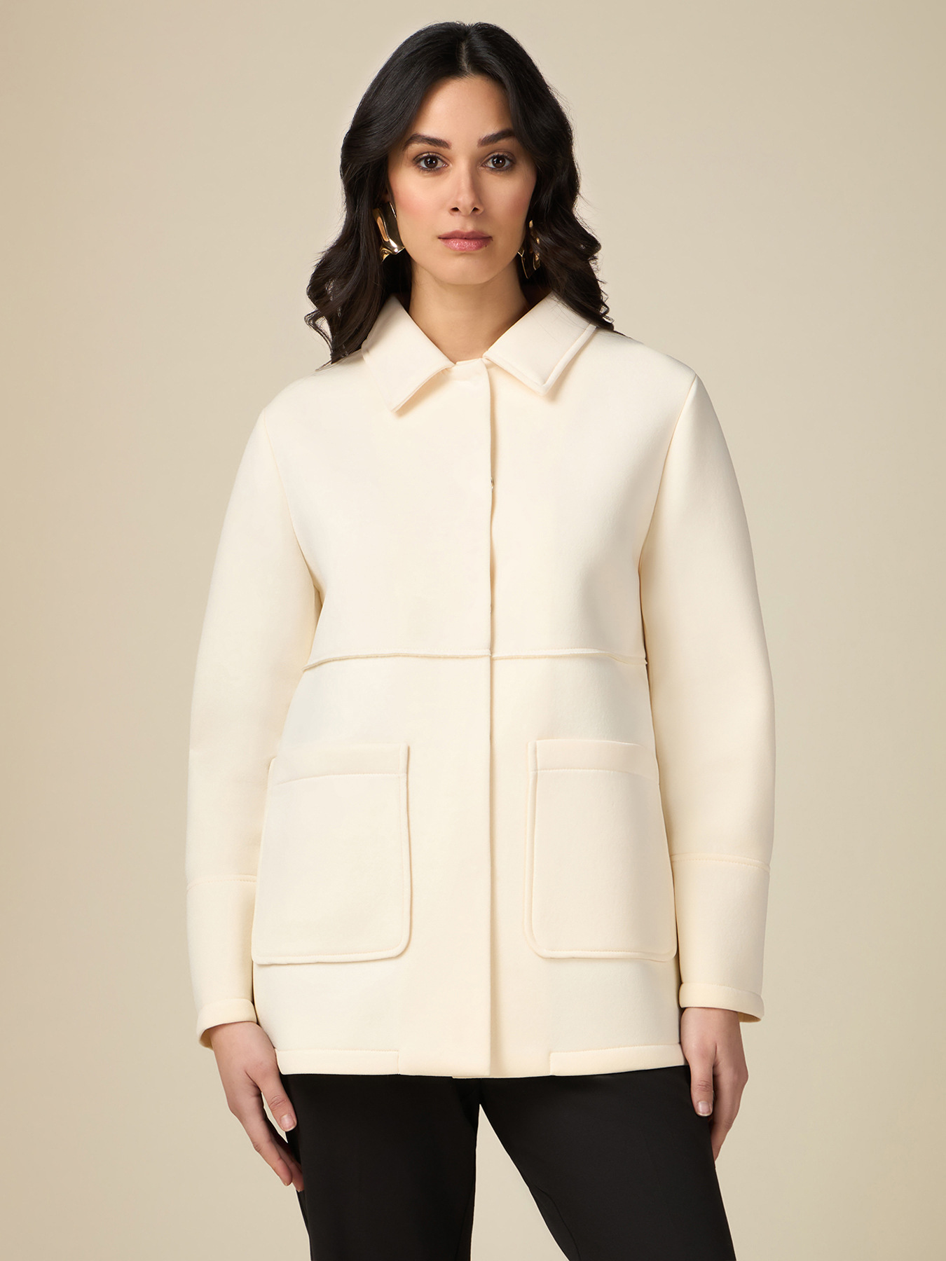 Jacke aus Scuba-Stoff image number 0