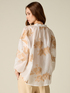 Bluse aus Lyocell-Mischung mit Stickereien image number 1