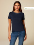 T-shirt eco-friendly con ricamo gioiello image number 0
