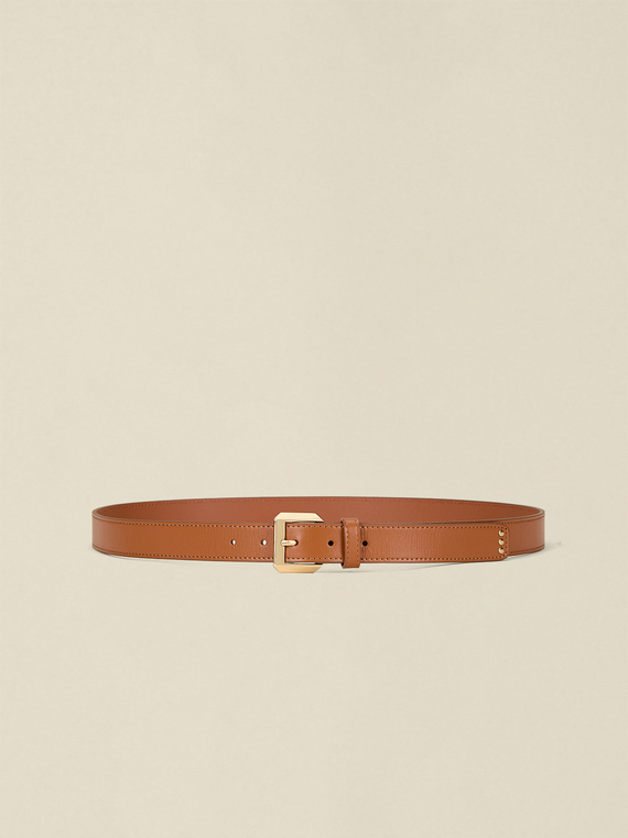 Ceinture en cuir v&eacute;ritable