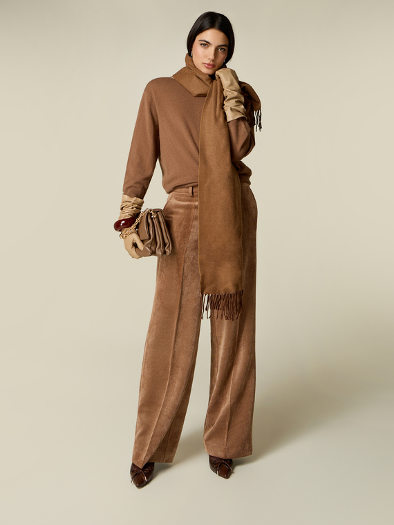 Palazzo-Hose aus Cord
