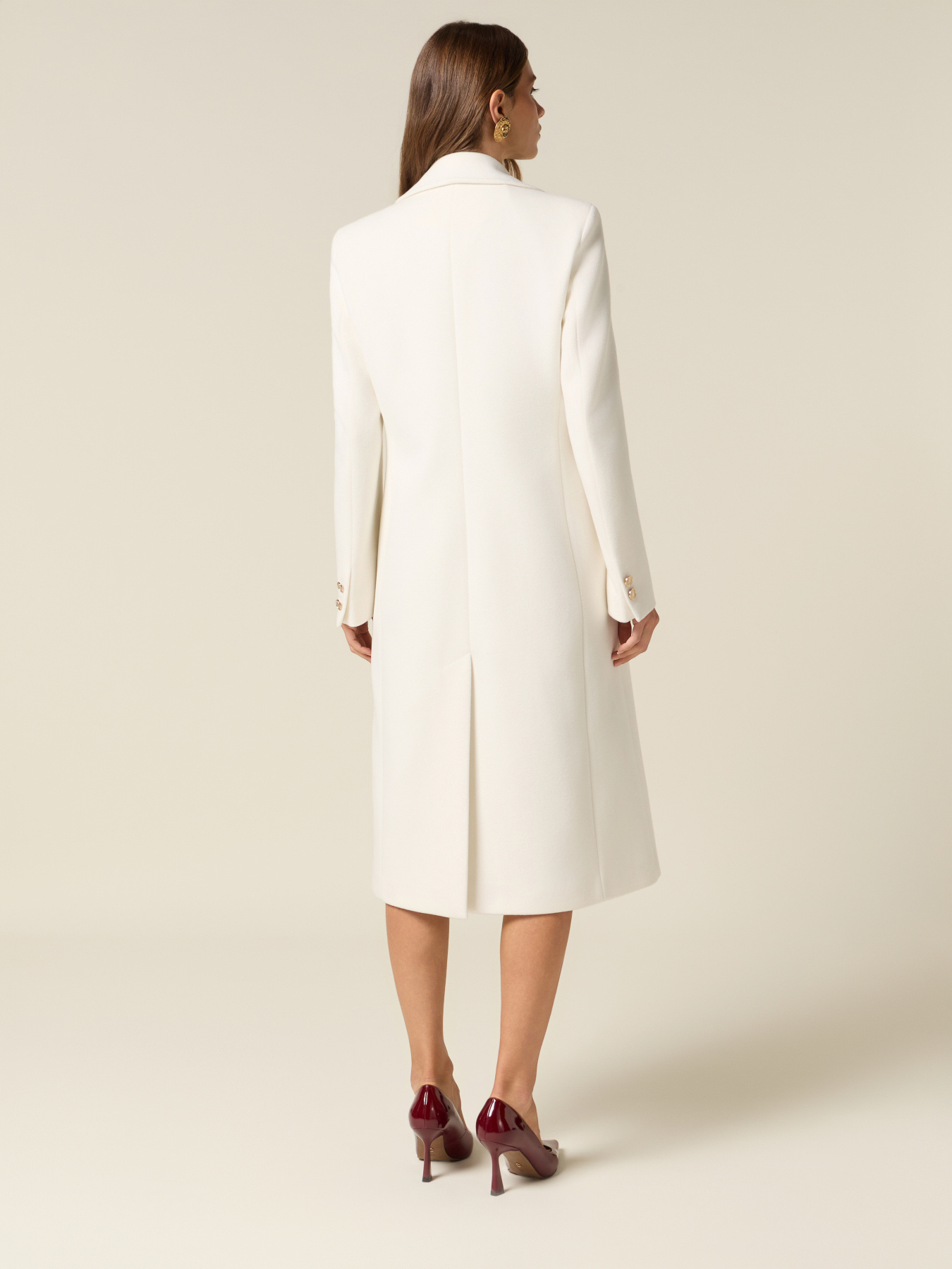 Manteau long crois&eacute; image number 1