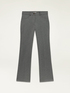 Pantalon flared en maille Milano image number 4