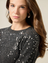 Pullover aus Wollmischung mit Pailletten image number 2
