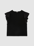 T-shirt con maniche ad aletta image number 3