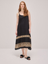 Midi dress with embroidery image number 0