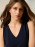 Seamless knit top image number 2