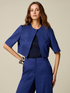 Veste courte en lyocell image number 0
