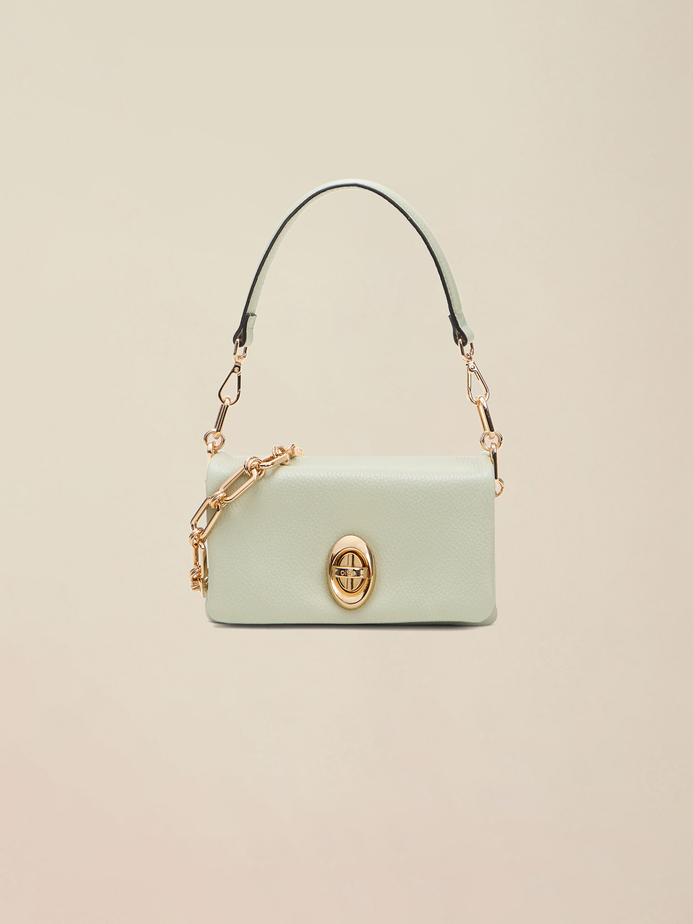 Mini bag in genuine leather image number 1