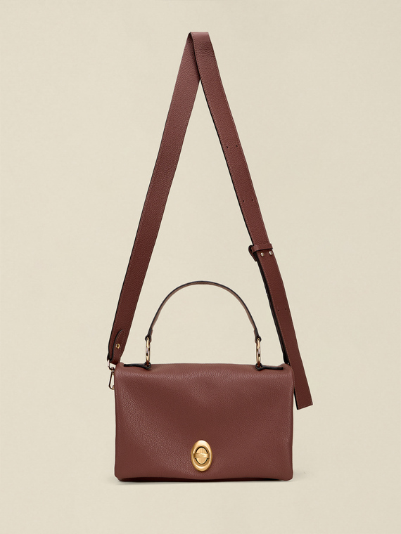 Borsa a tracolla in vera pelle