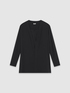 Cardigan in raso e jersey image number 3