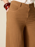 Pantaloni wide leg in cotone maltinto image number 2
