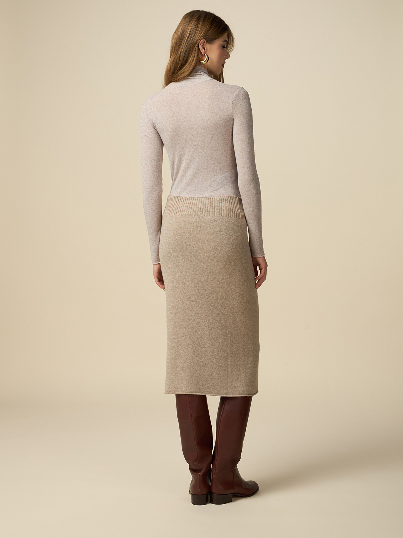 Knit skirt image number 1