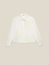 Camicia boxy con ricami image number 3