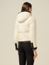 Bicolor down jacket in real down image number 1