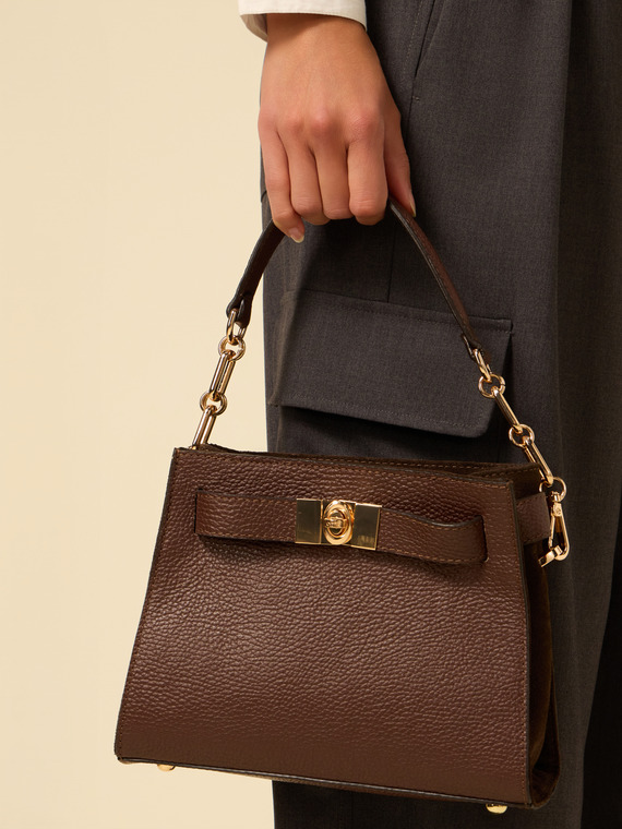 Ophelia genuine leather shoulder bag