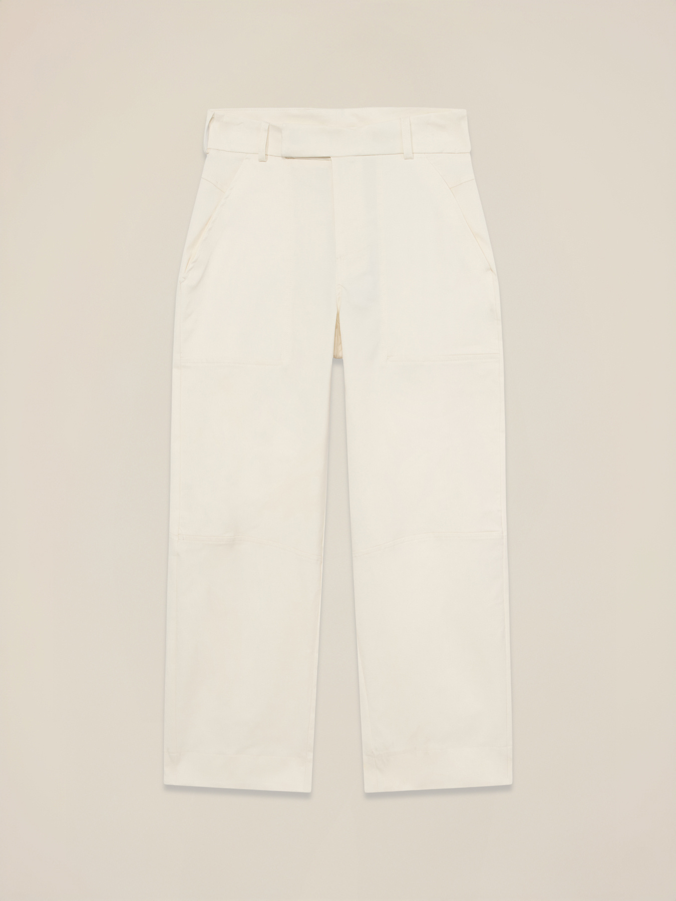 Pantaloni palazzo misto lyocell image number 4