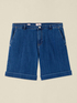 Shorts aus Denim mit Viskose-Mischung image number 4