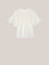 Blouse with broderie anglaise details image number 3