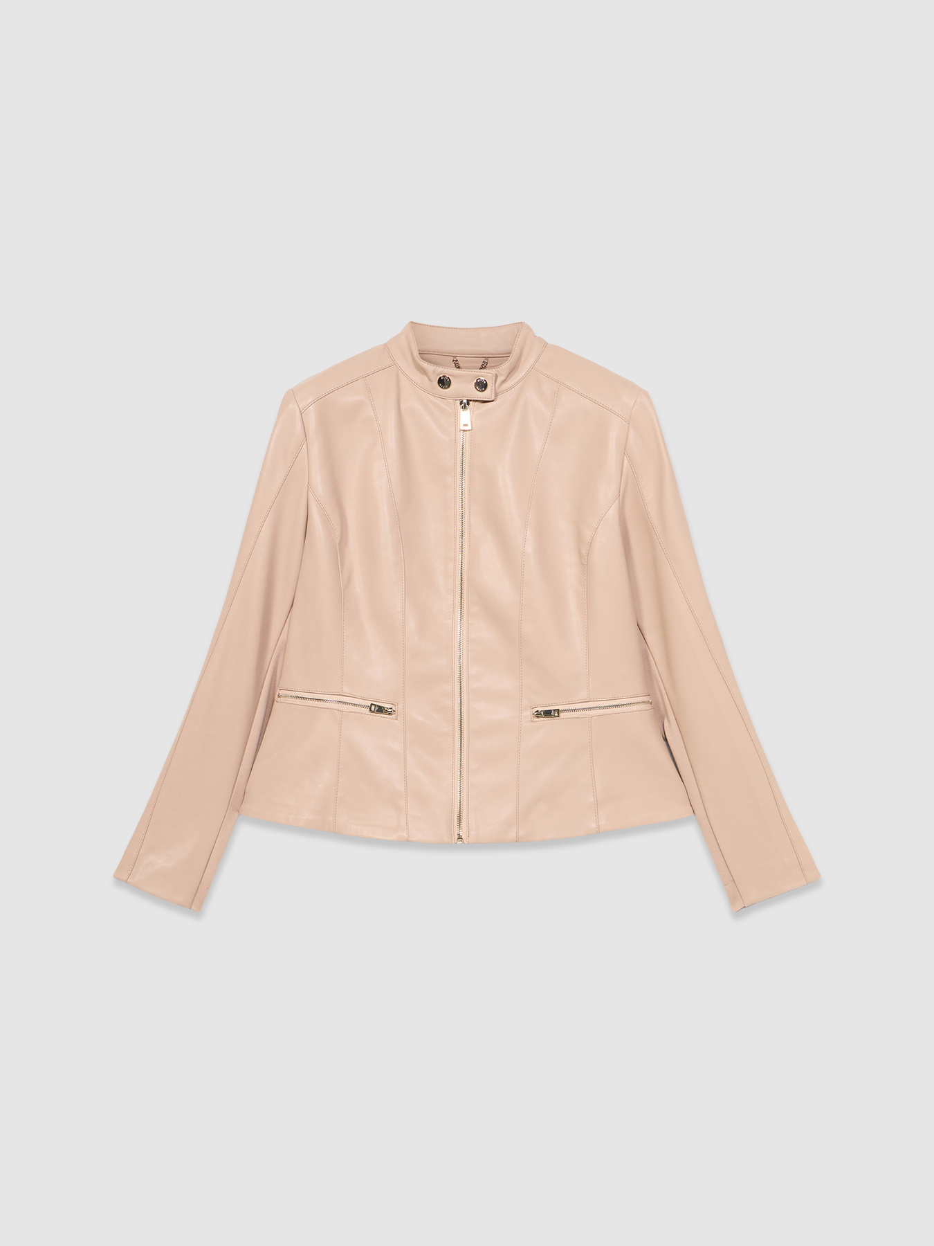 Giubbotto effetto pelle image number 4