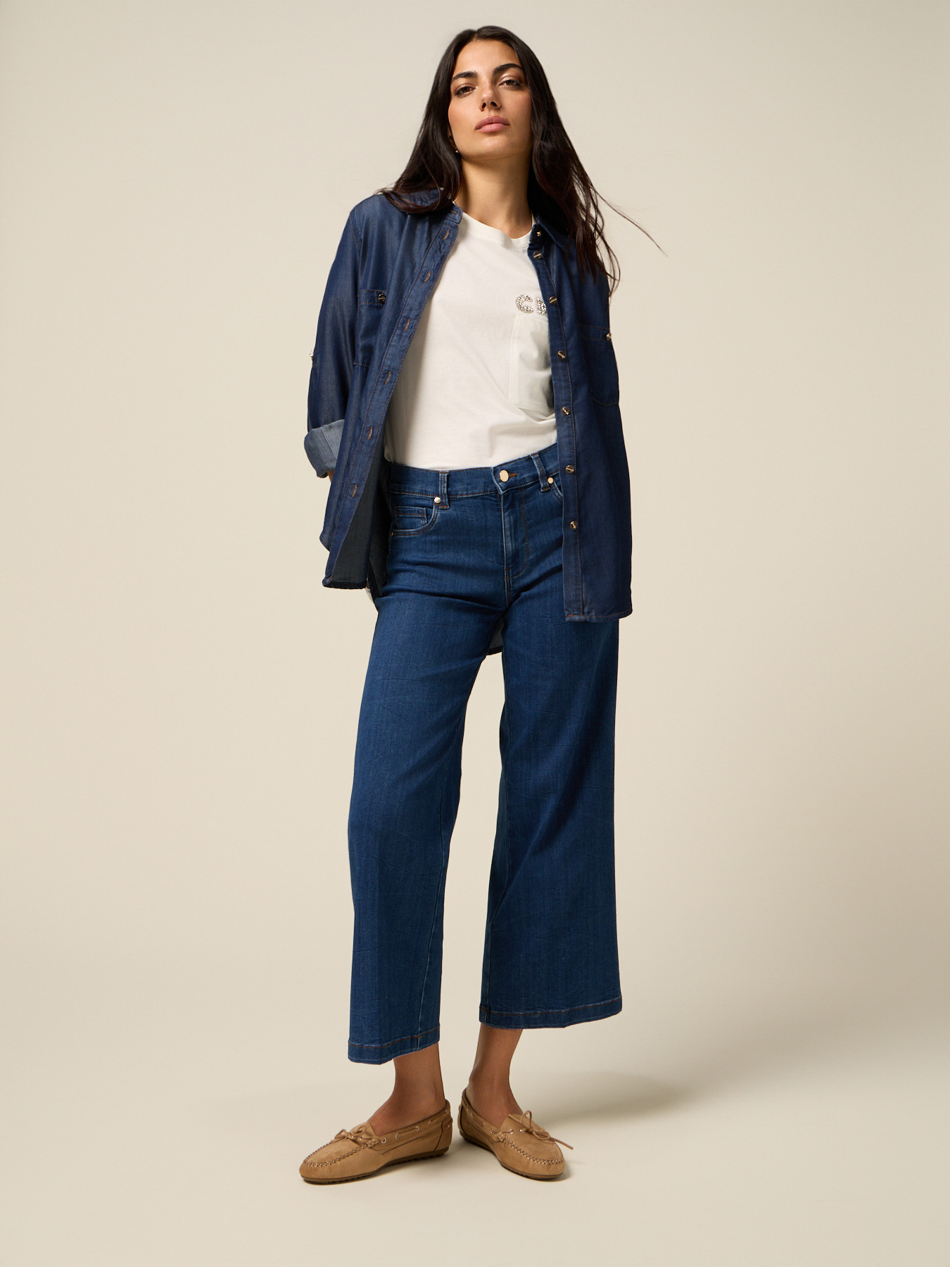 Cropped-Jeans image number 0