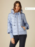 Eco-friendly down jacket with detachable arm warmers image number 0