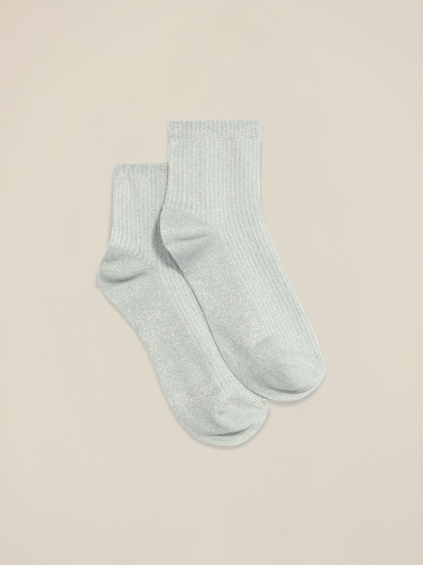 Calcetines cortos de lurex image number 0