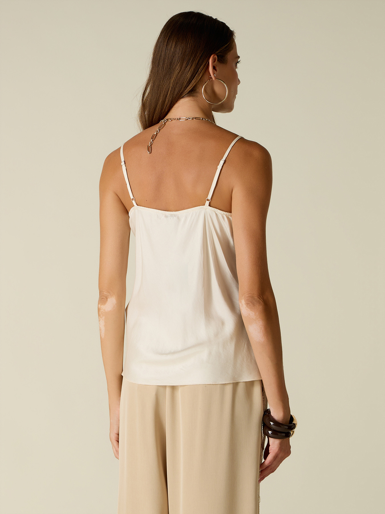 Viscose satin top image number 1