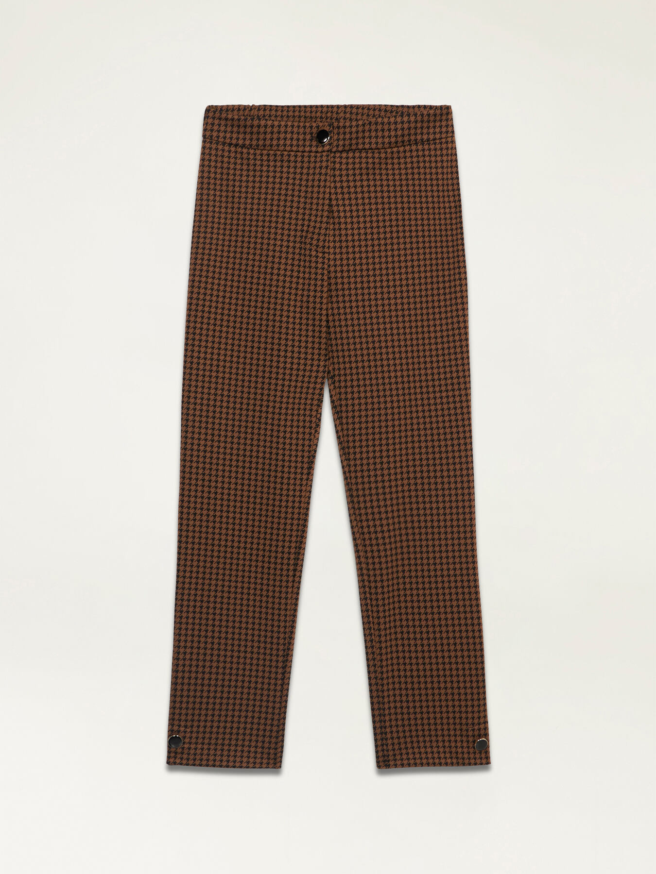 Pantalones chinos de punto milano estampados image number 4