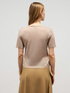 T-shirt en maille fine m&eacute;lange viscose image number 1