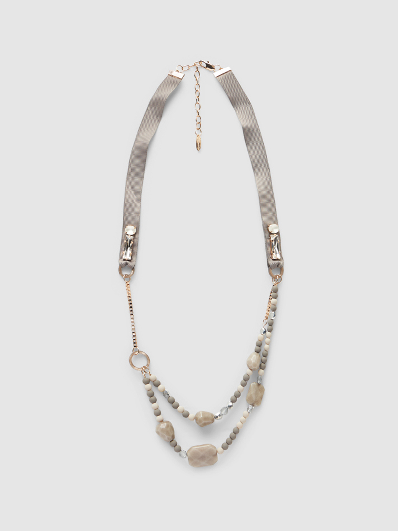 Collier combiné avec des pierres image number 1