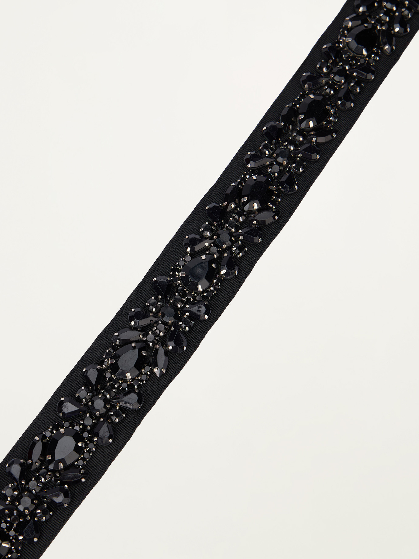 Grosgrain-G&uuml;rtel mit Schmucksteinen image number 2