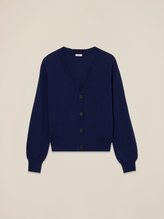 Pure cashmere cardigan